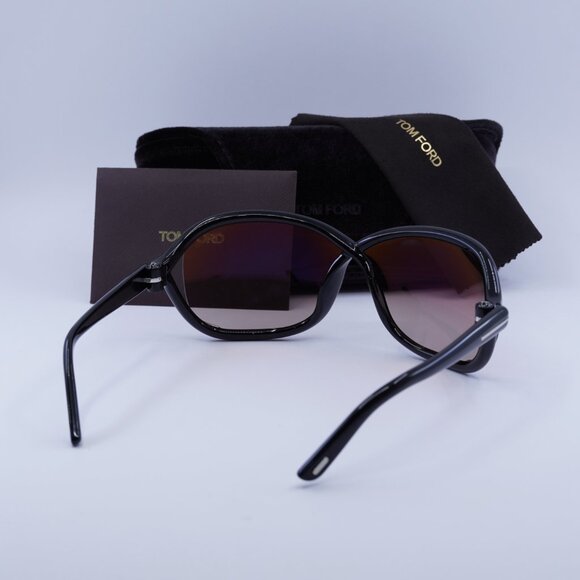 🕶️New Tom Ford Fernanda FT1069 01Z Sunglasses - Black Frame, Violet Lenses - Picture 10 of 10
